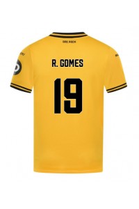 Wolves Rodrigo Gomes #19 Fotballdrakt Hjemme Klær 2024-25 Korte ermer